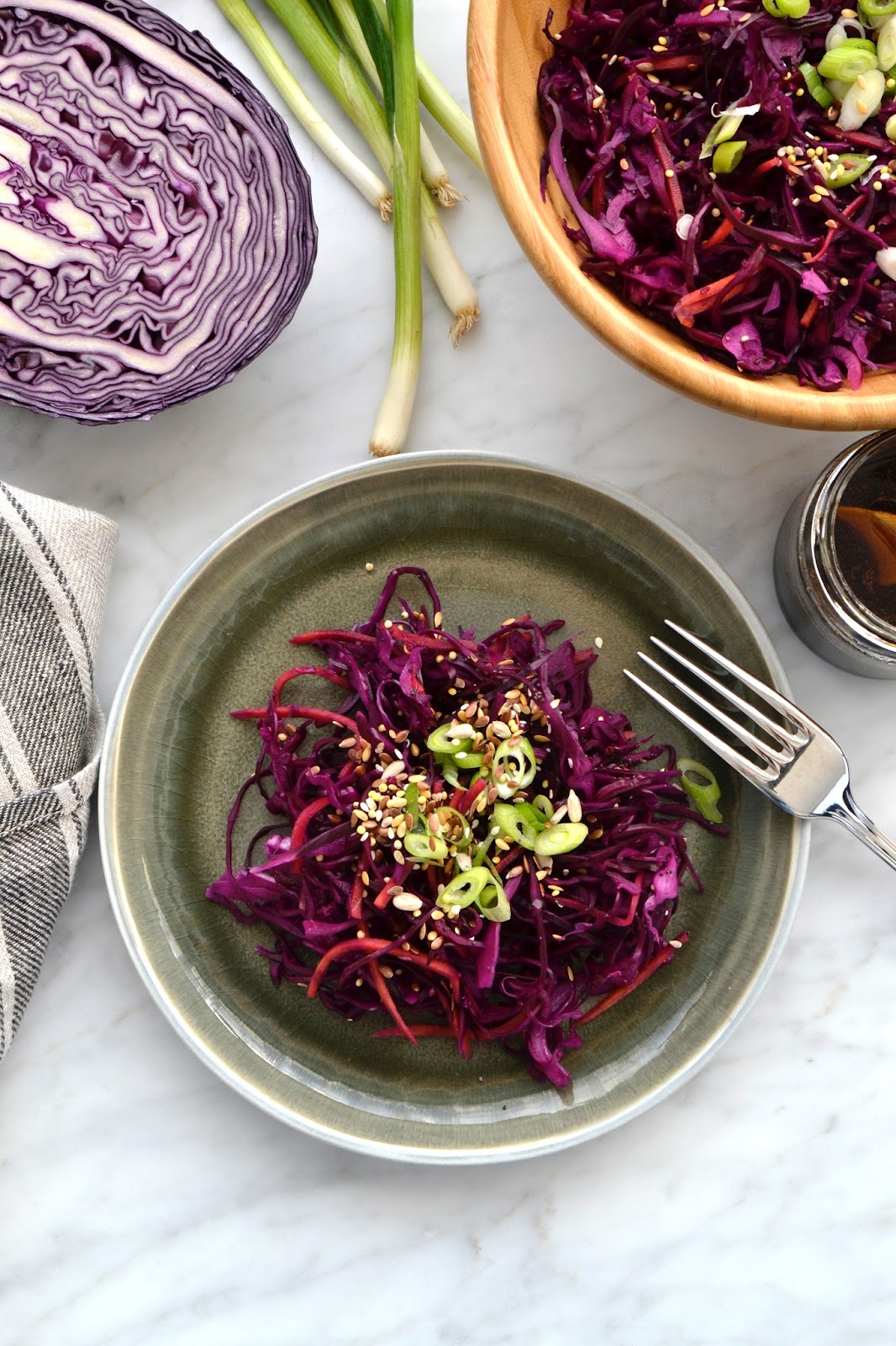 Simple comme ma salade de chou rouge ⋆ La cuisine c'est simple