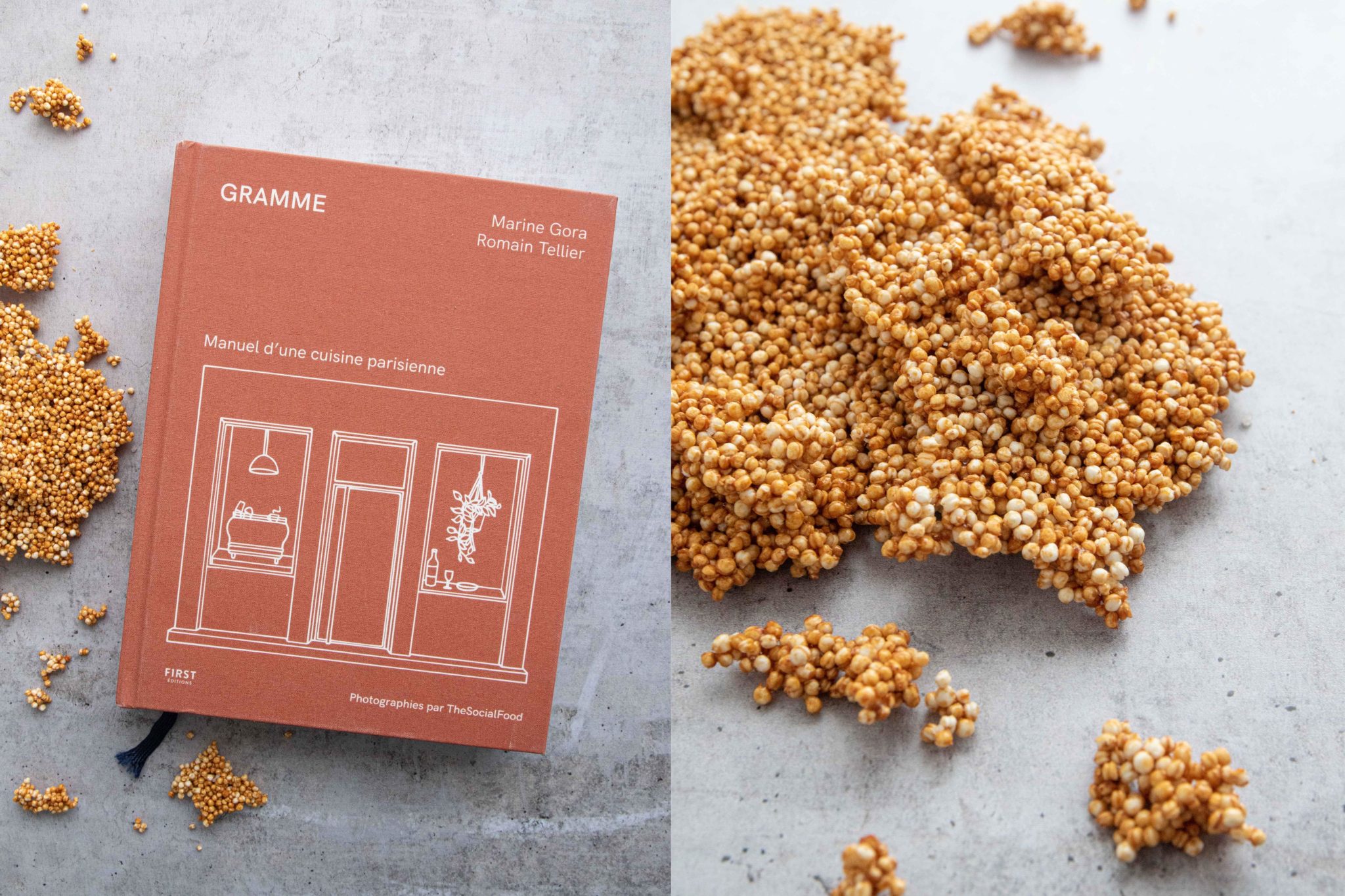 Simple comme du riz au lait, caramel au miso, crispy quinoa – La ...